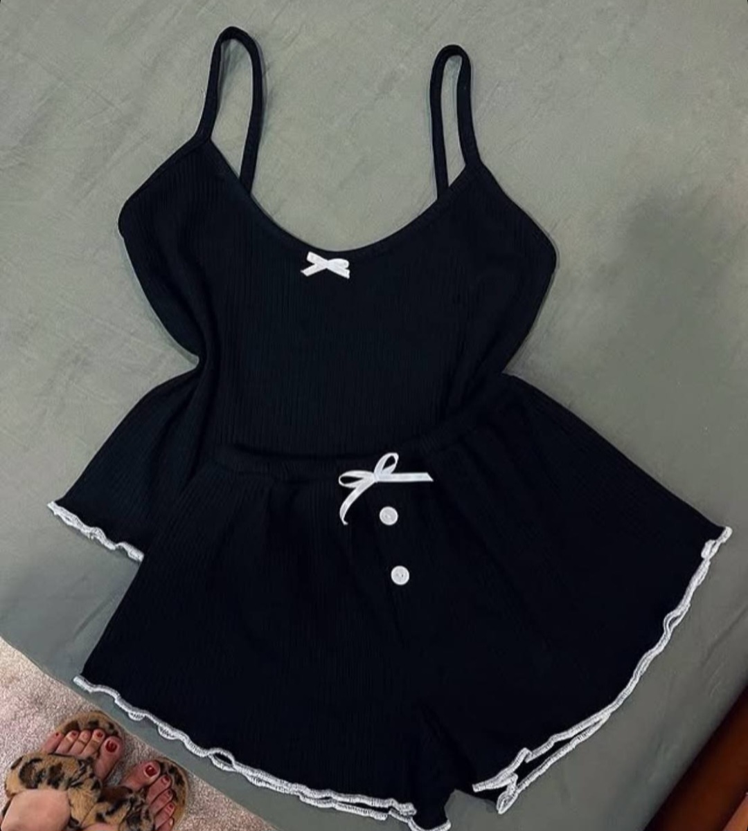 ست تاپ و شورتک عروسکی