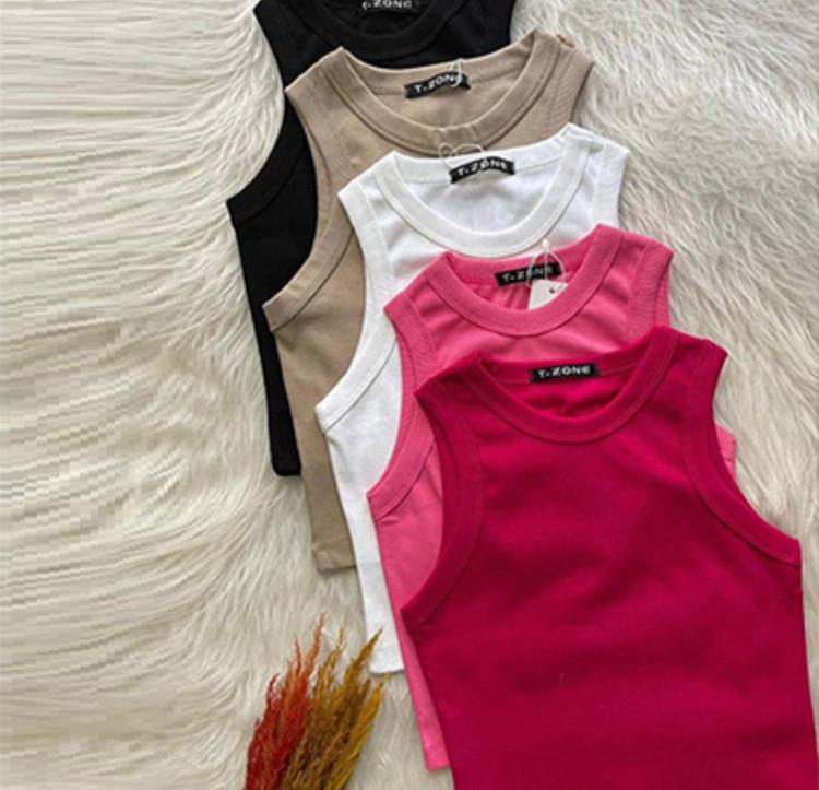 تاپ یقه گرد ماکارونی