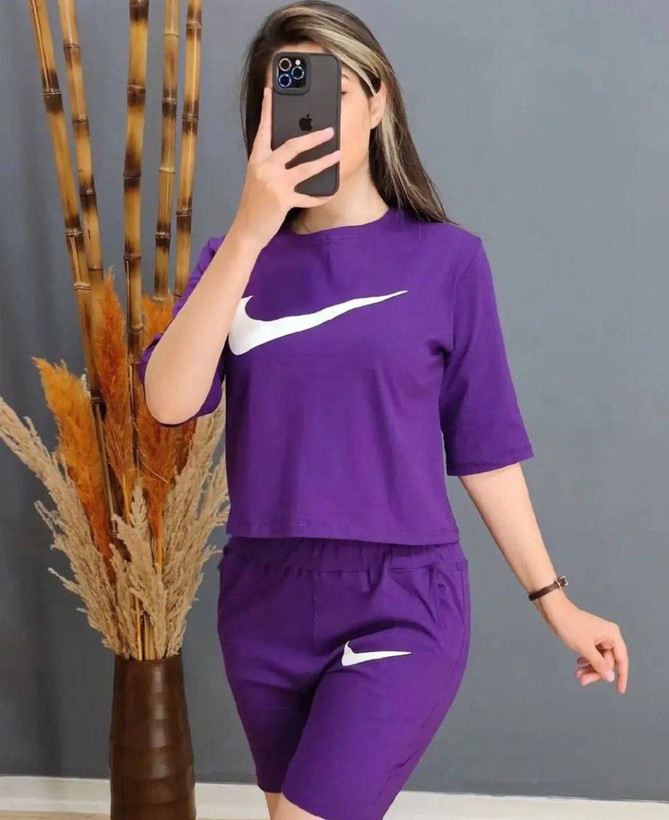 ست کراپ و شورتک نایک زنانه