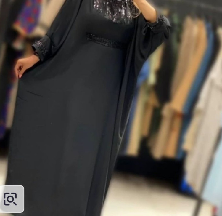 مانتو عبایی سردوش دار و قواره دار