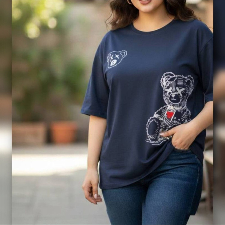 لانگ نیم استین خرس و قلب