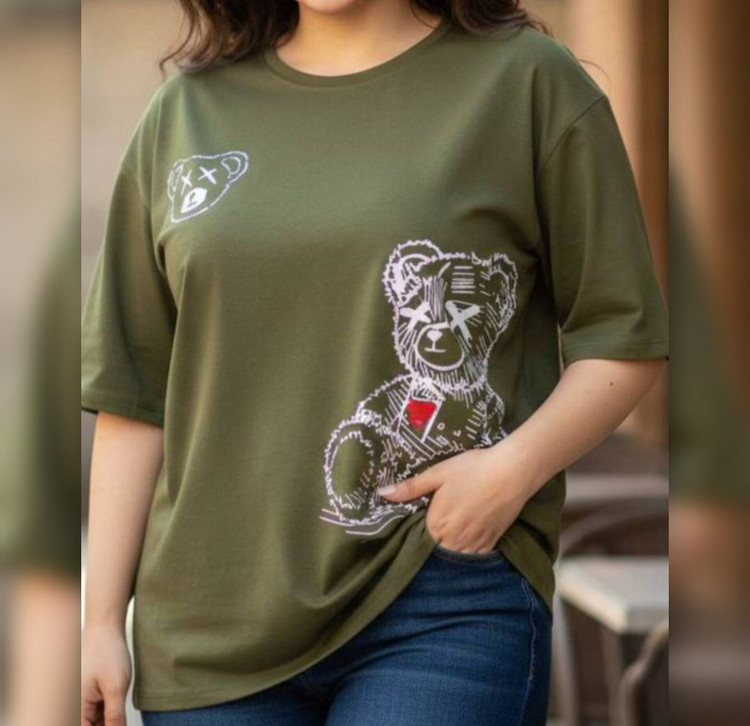 لانگ نیم استین خرس و قلب