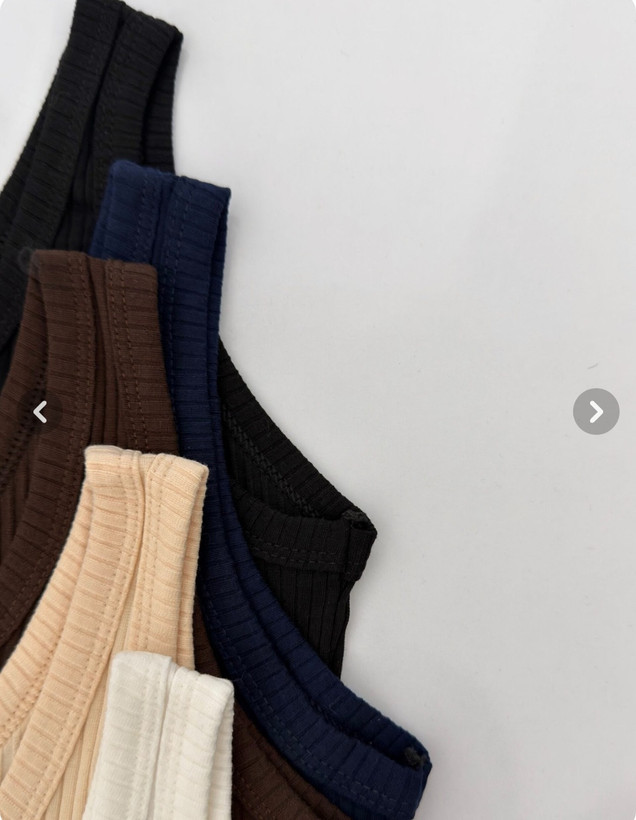 تاپ رکابی یقه گرد